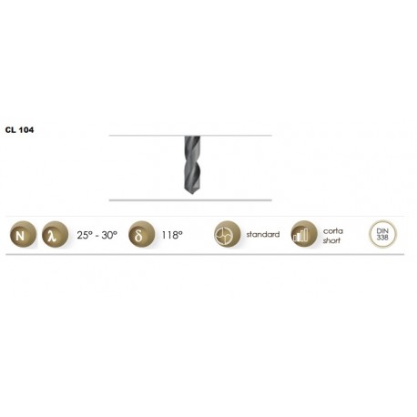 PUNTE CL 104 MM 6,20